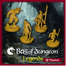 Bag of Dungeon LEGENDS Expansion Figures – 4 Character Set