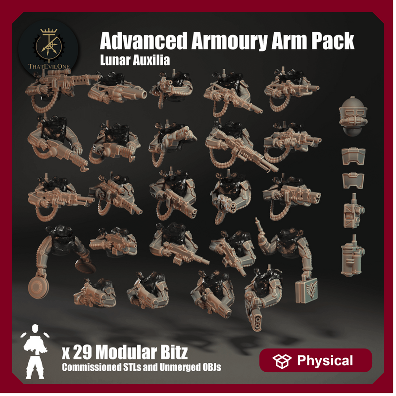 Advanced Armoury Arm Pack - Commissioned