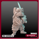 Barkonian Pug Sword Warrior