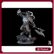 Horned Demon Lord Miniature | Fiend Boss Monster | UNPAINTED Resin - Only-Games