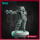 (0233) Female orc warrior ranger with a crossbow