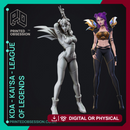 KDA Kai'sa - Leagle of legends  - 30cm