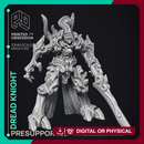 Dread Knight - Large Monster - PRESUPPORTED - Hell Hath No Fury - 32mm Scale
