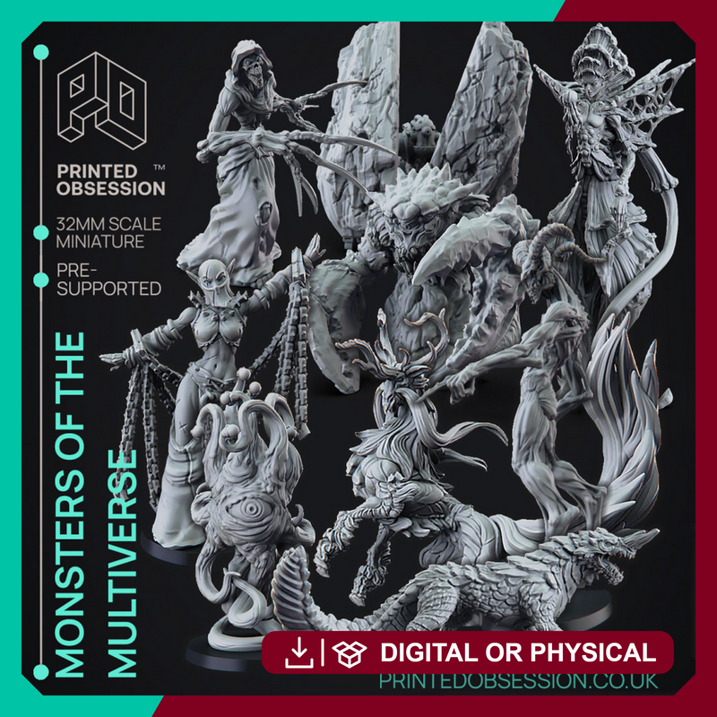 33 - August 2022 - Monsters of the Multiverse - UNSUPPORTED - TIRBES ONLY