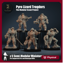 Modular Scout Pyro Lizard Trogdors