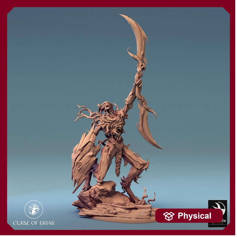 Twig Blight Treant (Various sizes) | 28mm,32mm,54mm,75mm,100mm Scale Resin Mini | Dungeons and Dragons D&D 5e Pathfinder |Rescale Miniatures - Only-Games