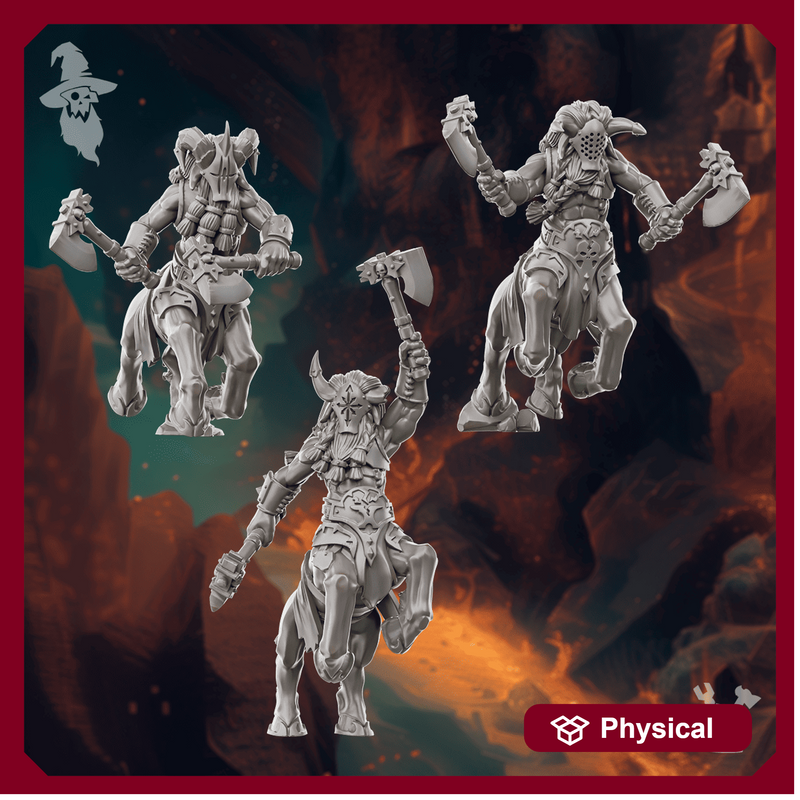 Bulltaurus (Two Axes) Squad x3