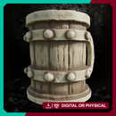 Tavern Tankard 2 - Household Prop STL for DnD & Wargaming