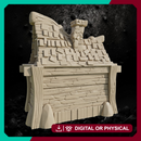 Farm House 3 - Fantasy Building STL, DnD & Wargaming Terrain