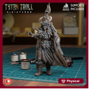 Druid  01 - TytanTroll Miniatures - DnD - Fantasy