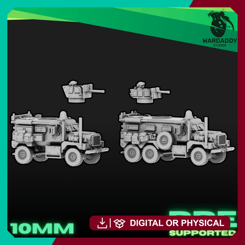 Cougar MRAP Set (10mm) (Multipart)