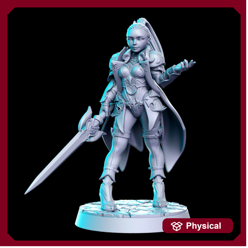 Ainara, Guard Officer - 32mm - DnD