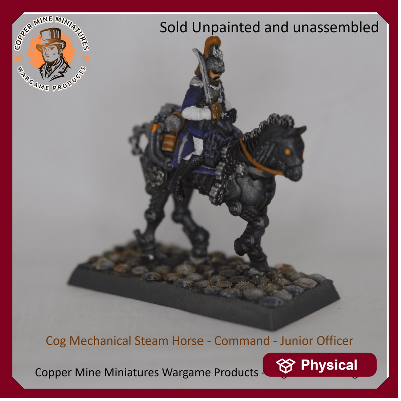 Cog Division - Command - Junior Officer riding standard Cog MM Steam Horse (CMMWP015)