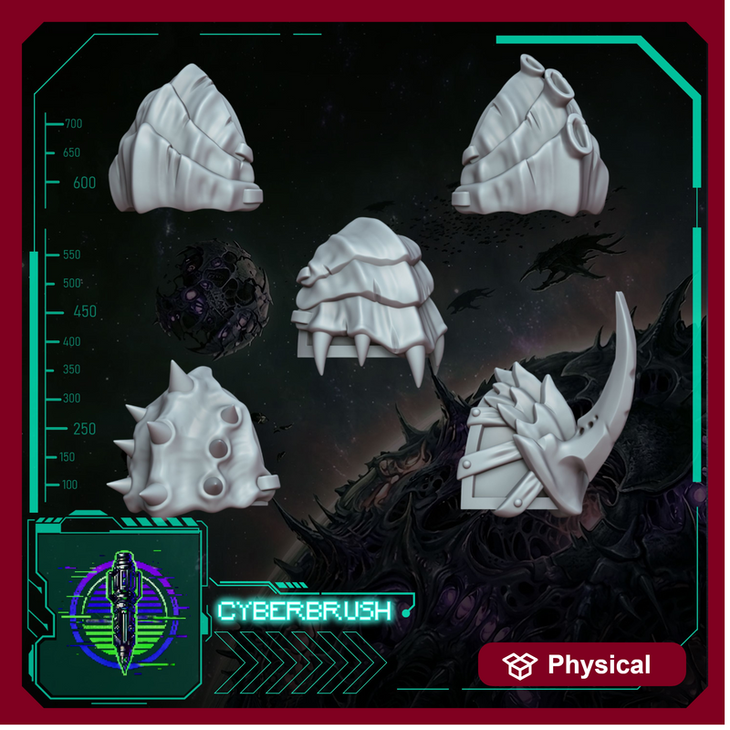 Space Bug Hunters Shoulder Pad set 1