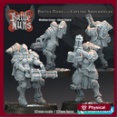 Battle Nuns with Gatling Shockrifles - Medium Armor