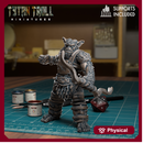 Bug Bear With Bow - TytanTroll Miniatures - DnD - Fantasy