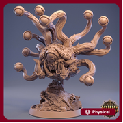Beholder, Eye Tyrant, Sphere of many Eyes, D&D 5e Resin Miniature | 28mm, 32mm, 75mm Scales | Pathfinder | DnD | Daybreak Miniatures - Only-Games