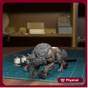 Wolf Prowling - TytanTroll Miniatures - DnD - Fantasy - Only-Games