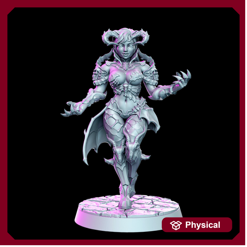 Levedith - Female sukubus - 32mm - DnD