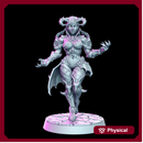 Levedith - Female sukubus - 32mm - DnD