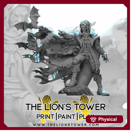 Vampire Lord Dracula - 32mm scale miniature - Only-Games