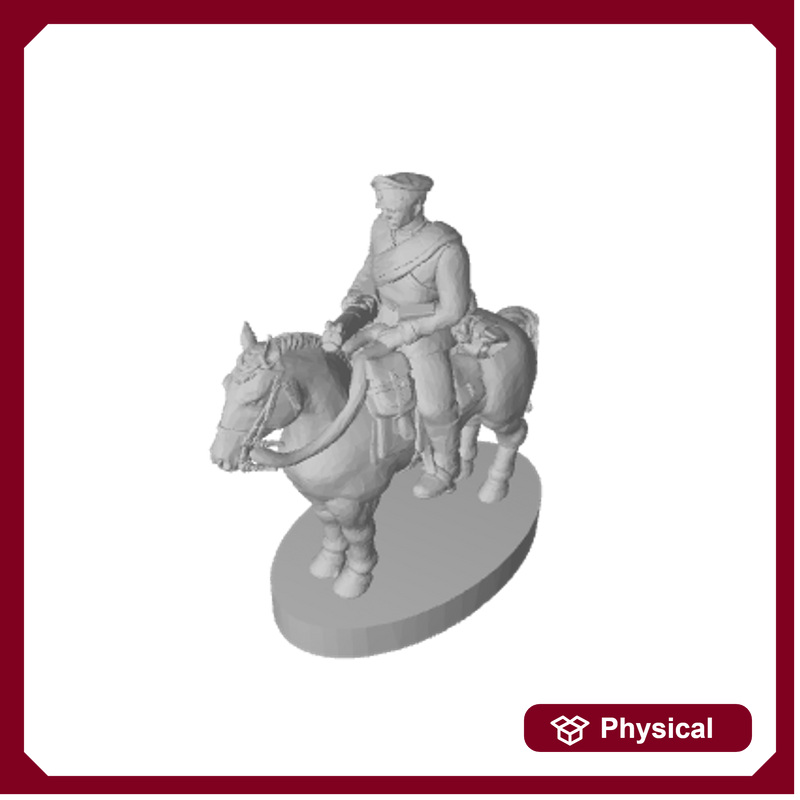 3D Printed WW1 Russian Cavalry (x10)