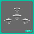 Cyber Samurai V10 Jingasa Helmets