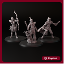 Elves party 2 (3 miniature)