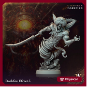 Djinni, Dao, Efreeti, Genie | 28mm, 32mm,54mm,75mm,100mm Scales | Dungeons and Dragons 5e figure | Pathfinder | Archvillain Games - Only-Games