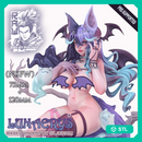 Lunaerys - Celestial Kitsune PinUp (NSFW Version) - STL only
