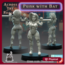 Punk with bat