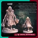 Vampire Hybrid Hunter Vane - Vampire Slayer Dark Slayer Gothic- 32mm - Heroic scale