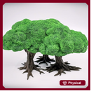 Playable Deciduous Tree Copse B