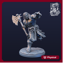 Razbok The Barbarian - Action Pose