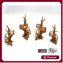 Stair Walkways  - Hagglethorn Hollow - Printable Scenery Terrain Wargaming D&D DnD