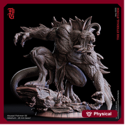 Sahuagin, Sea Devil humanoid | 28mm, 32mm,54mm,75mm,100mm Scales | Monster Mini Minis -D&D 5e Pathfinder Figurine | Flesh of Gods - Only-Games