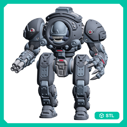 Mech Forge Nightmare Mech Tabletop Miniature - Only-Games
