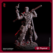 Sorcerer Spellslinger, Wizard, Warlock | 5 Sizes /Scale Player Character Mini-D&D 5e Pathfinder Figurine - Only-Games