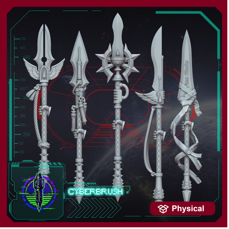 Crimson Angels, Spears (Left hands)