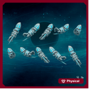 Scylla Assault Brothers Hidden Blade Set x10