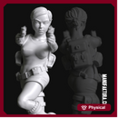 Pop Series 02c - Sexy Tomb Explorer in Shorts