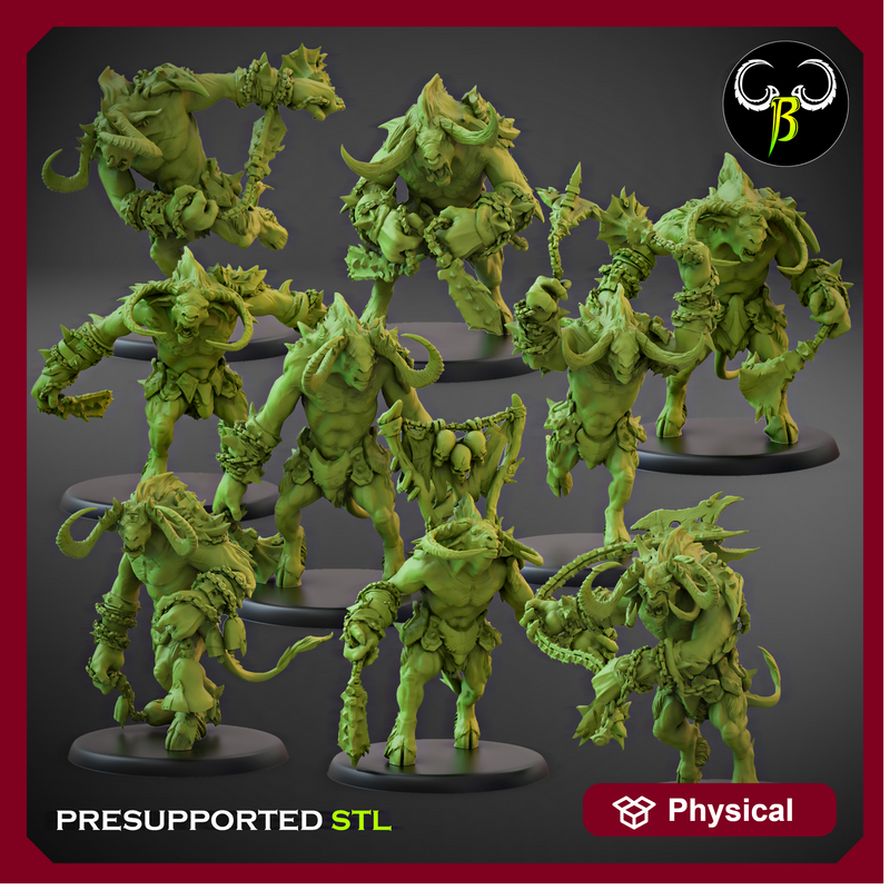 Horned Brute Dual weapon squad - Only-Games