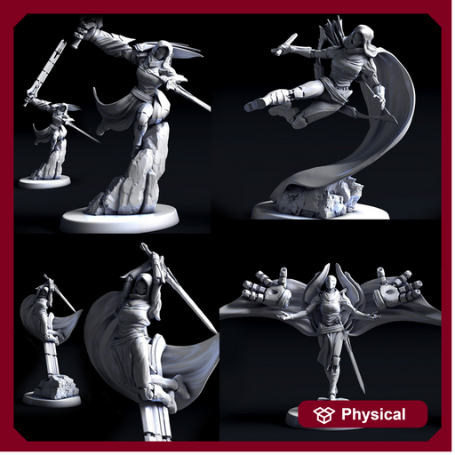 Argent Defender (all 4 poses) - Only-Games