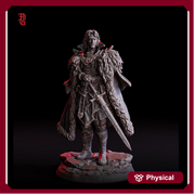 Ranger, Fighter Eldritch Knight  PC / NPC  | 28mm, 32mm,54mm75mm,100mm Scales | Mini -D&D 5e Pathfinder Figurine | Flesh of Gods - Only-Games