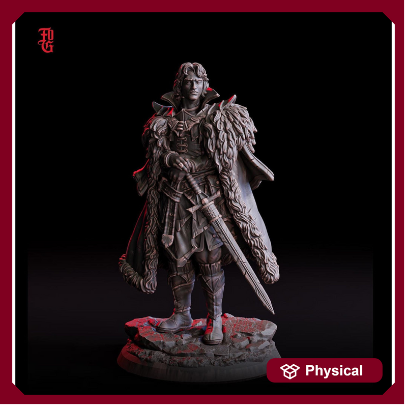 Ranger, Fighter Eldritch Knight  PC / NPC  | 28mm, 32mm,54mm75mm,100mm Scales | Mini -D&D 5e Pathfinder Figurine | Flesh of Gods - Only-Games