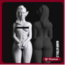 Sub Series 25 - Naked & Bound Female Shadow Elf Prisoner Slave