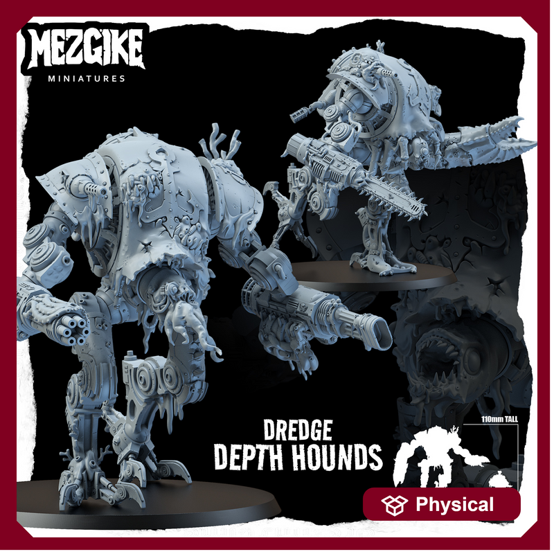 Dredge Depth Hounds Pack A (2 physical miniatures) - Only-Games