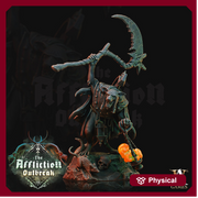 Wererat plague Bearer Priest | Resin Miniature | Dungeons and Dragons | 28mm,32mm,75mm Scales | Pathfinder ratfolk | D&D 5e | - Only-Games