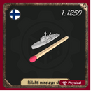 1/1250 Riilahti minelayer ship