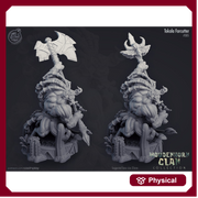 Minotaur | 28mm, 32mm Scale | 45mm Tall | Dungeons and Dragons Miniatures  | Pathfinder Minotaur | DnD Mini | Tabletop RPG || - Only-Games